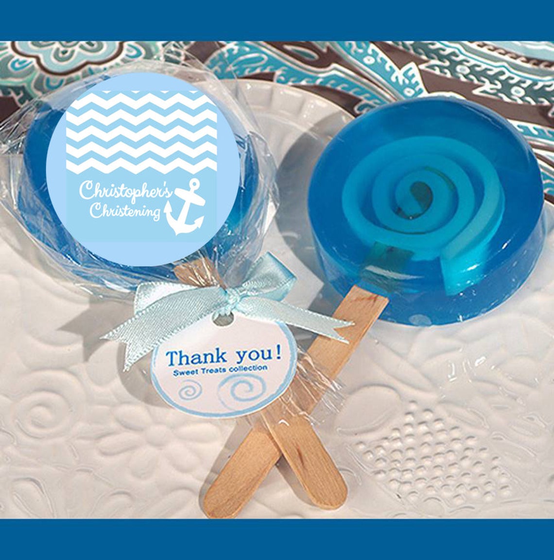 Personalized Nautical Theme Anchor Baby Shower Soap Favor Etsy