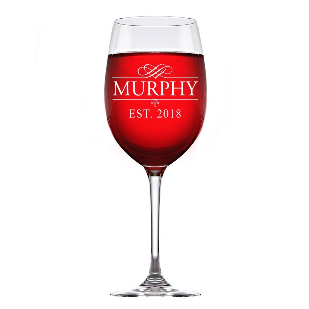 Custom Engraved Personalized Wine Glass, Custom Wine Glass,monogram