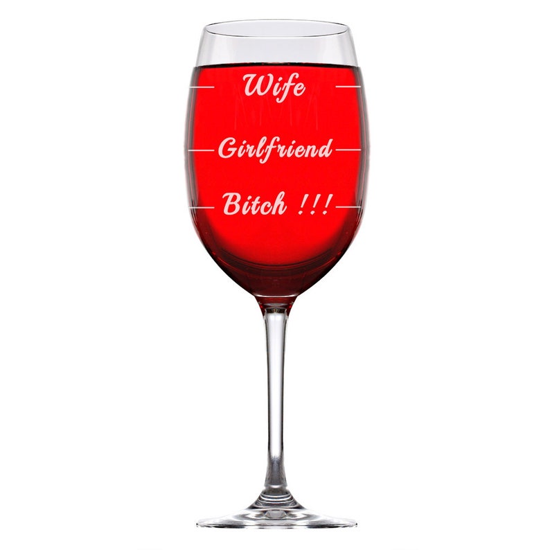 Funny Wine Glass Wife Christmas Gift Boy Friend and Girlfriend Wine Glass Gift,Christmas Gift Secret Santa Christmas Gift Stocking Stuffer
