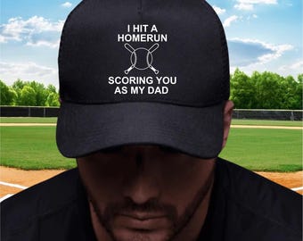 Custom Dad Trucker Hat, Personalized Father's Day Gift, Cap for New Dad, Baseball Dad, New Dad Gift, Gifts for Husband, Dad Birthday Gift
