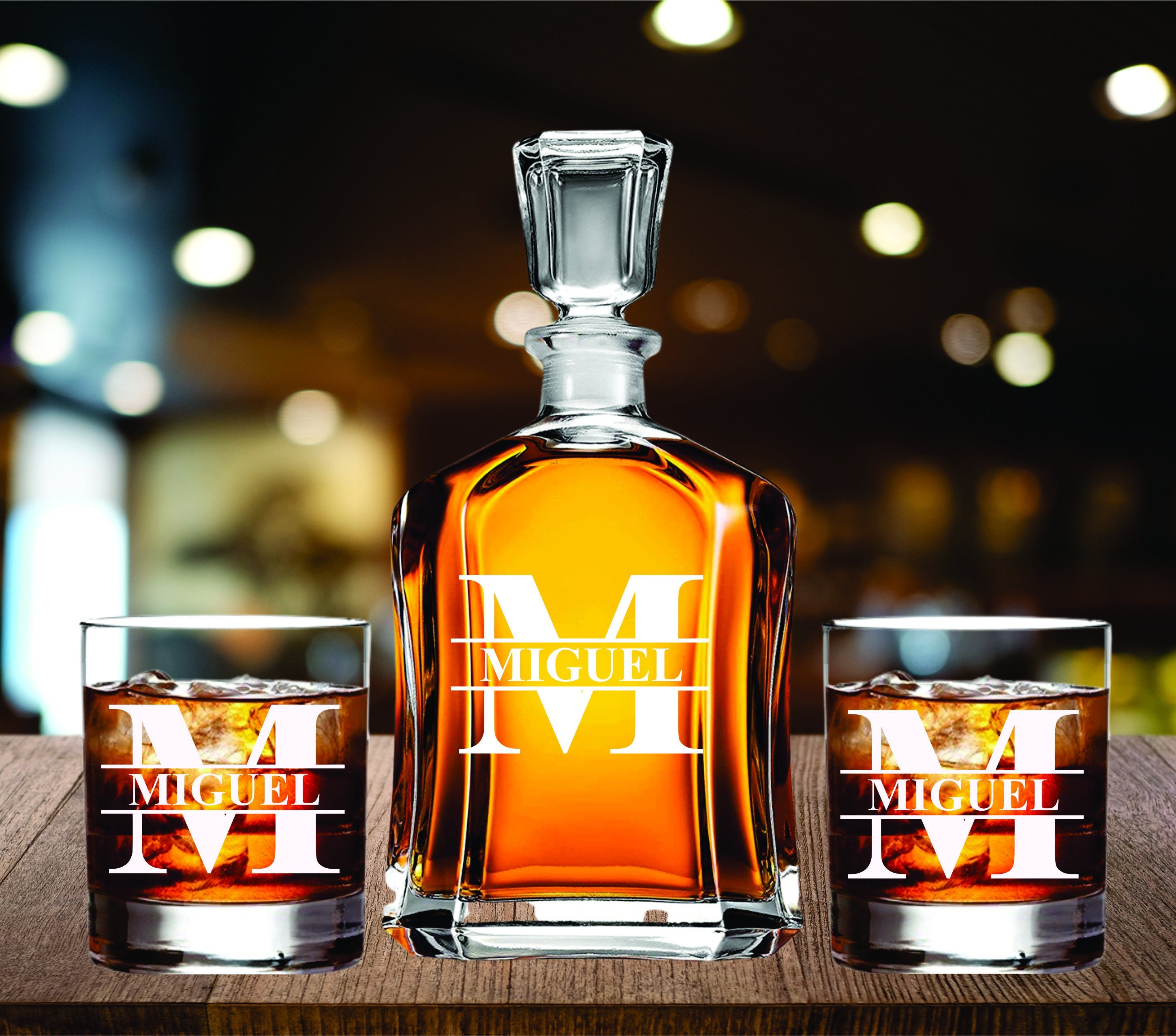 Decanters Kitchen & Dining Housewarming Gift Groomsman Gift Groomsmen