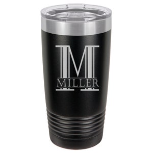 Insulated Tumbler Gift Personalized, 20 oz. Vacuum Travel Insulated Tumbler with Lid , Insulated Tumbler Groomsman Gifts, Bridesmaid Gifts