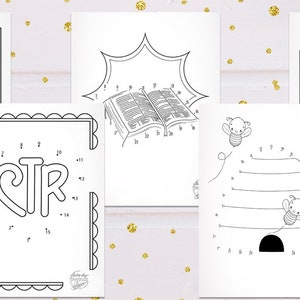 LDS Dot to Dot Printables Digital File - Etsy