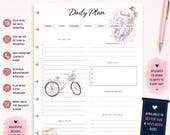 Daily Planner Printable: Letter & HP Classic Inserts (PDF Download)