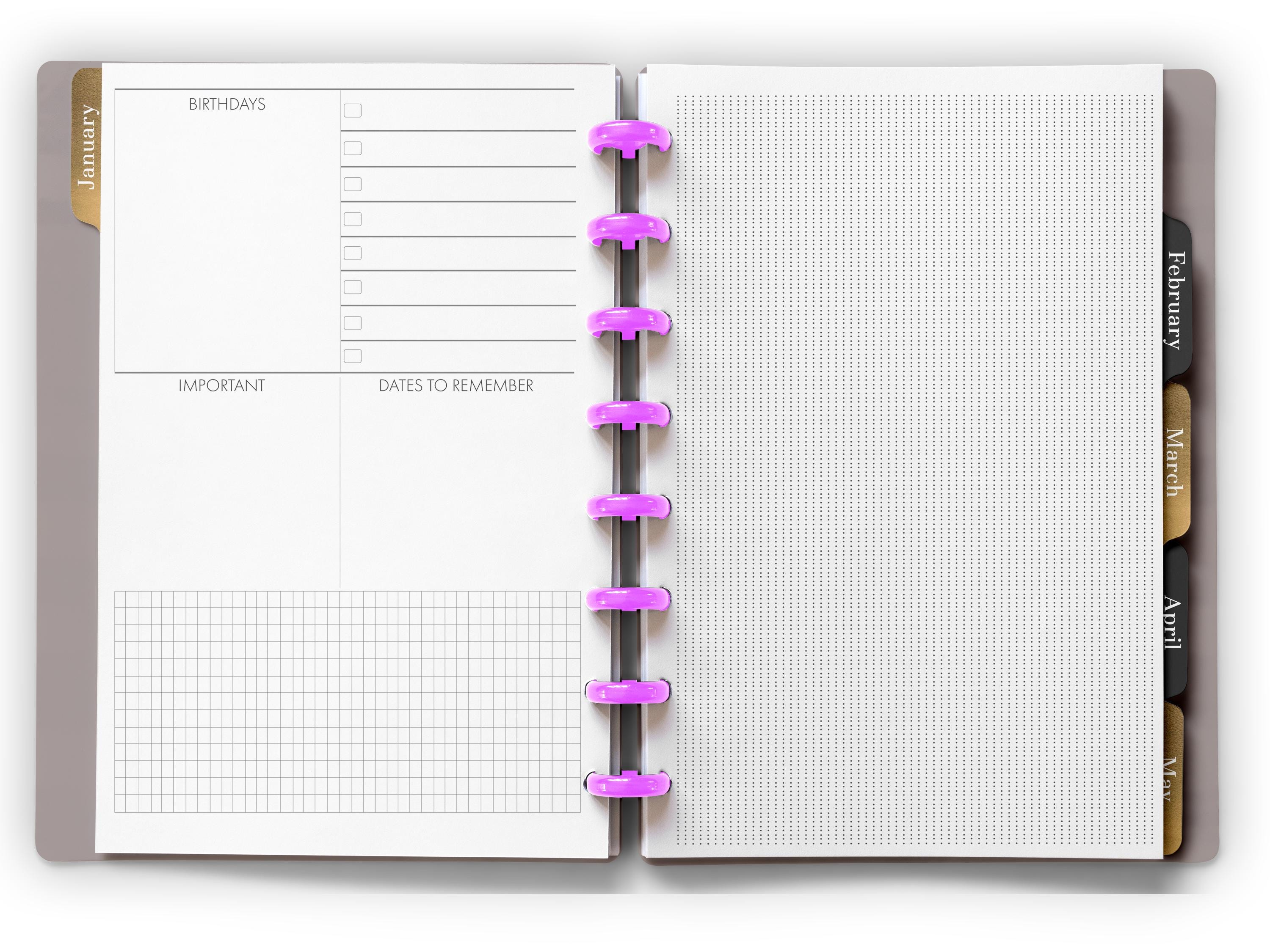 Happy Planner Mini Printable Bundle: Daily, Weekly, Monthly + - Etsy