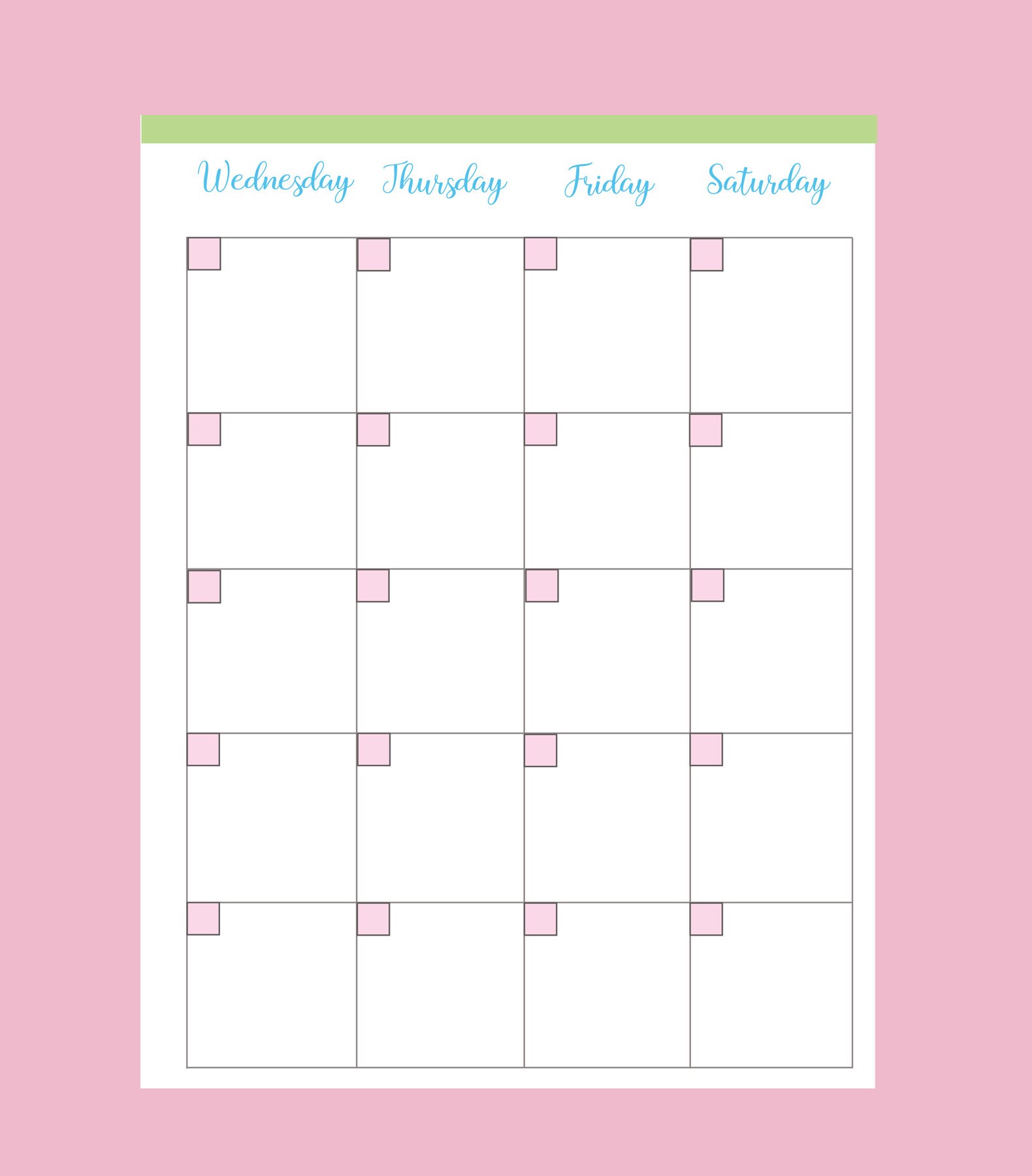 Pastel Air Balloons Planner Printables Monthly Inserts for the - Etsy