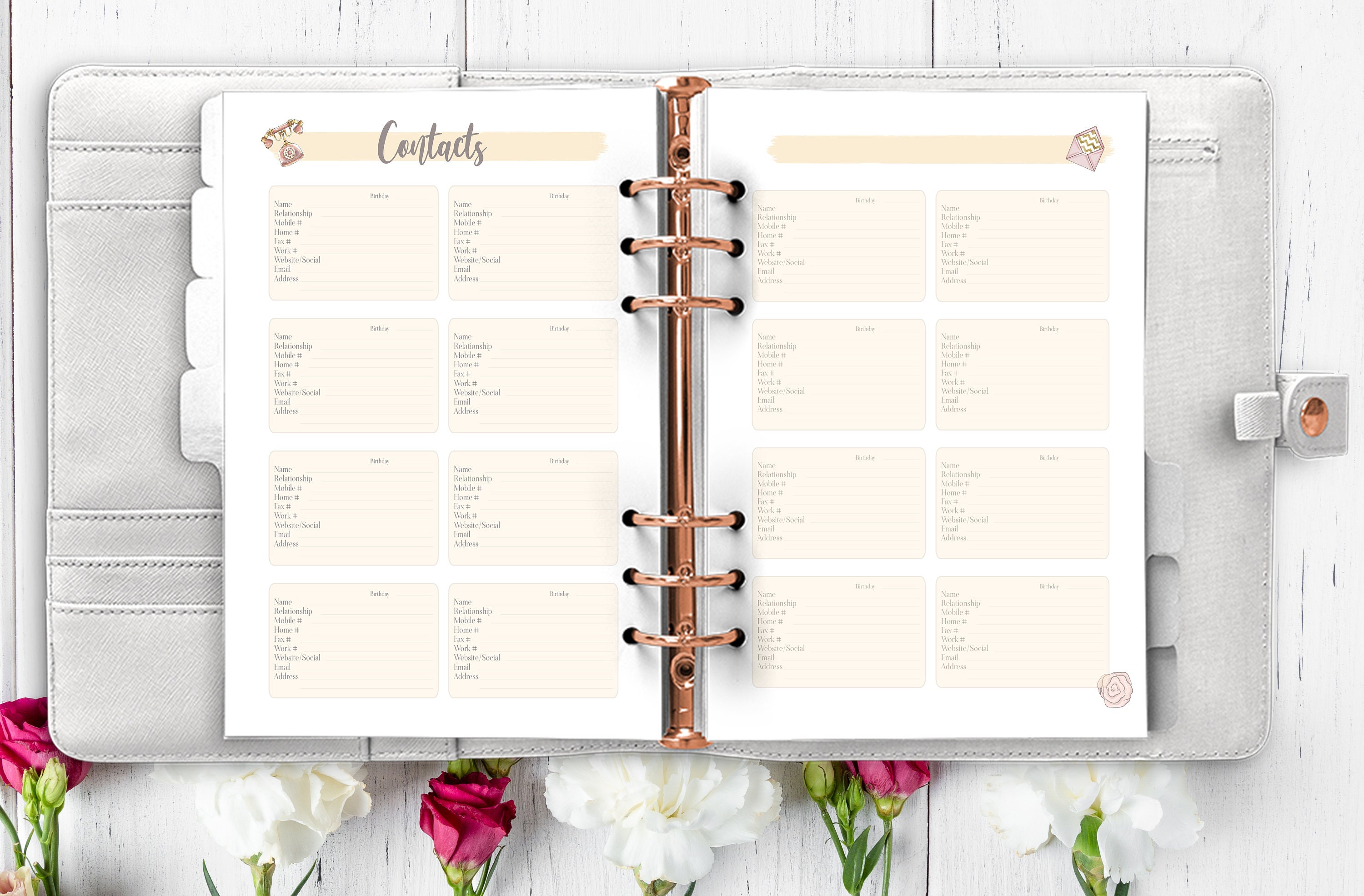 My Life Planner Planner Printable Planner Planner Bundle Etsy
