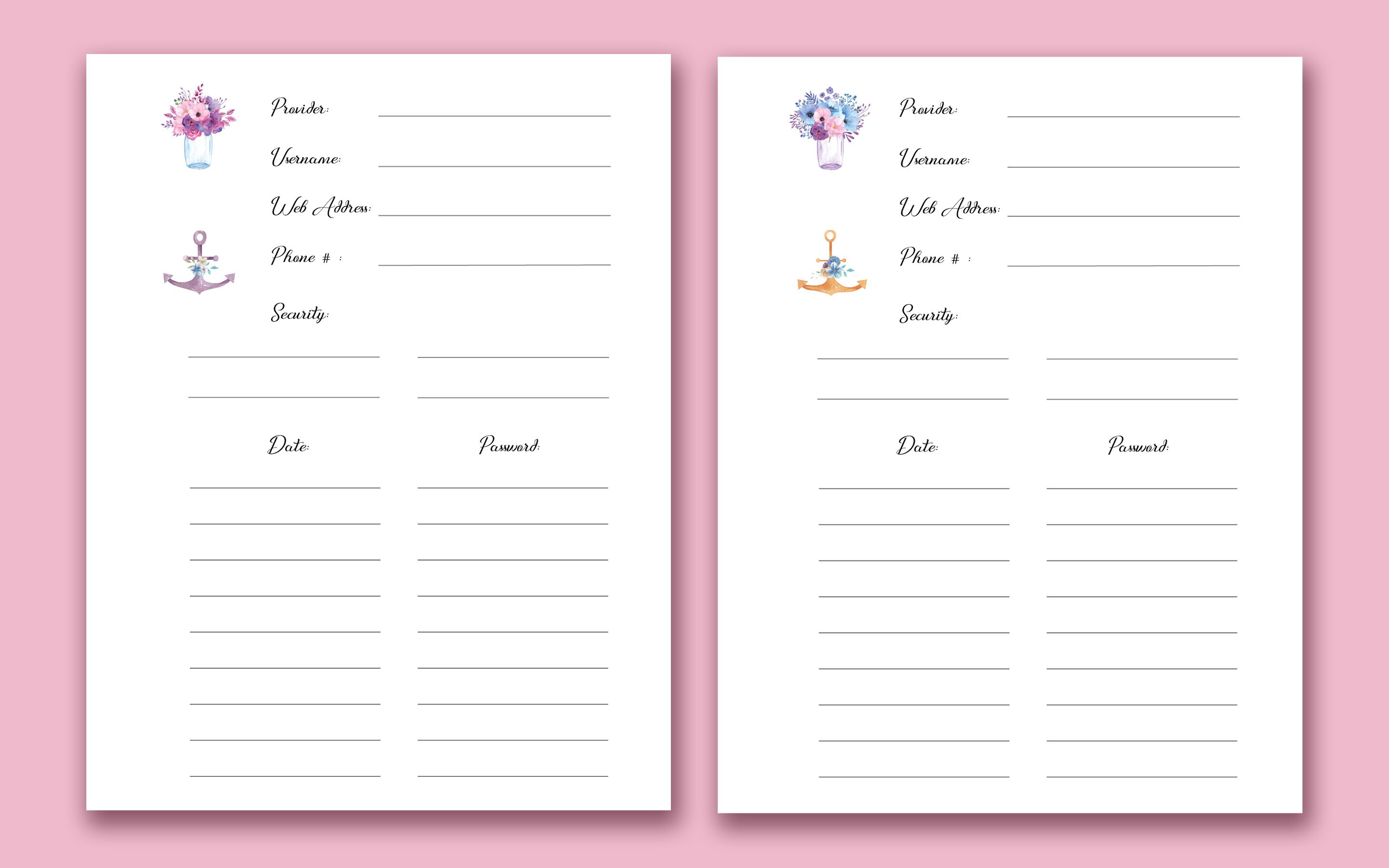 Planner Printables for the Happy Planner All 3 Sizes - Etsy