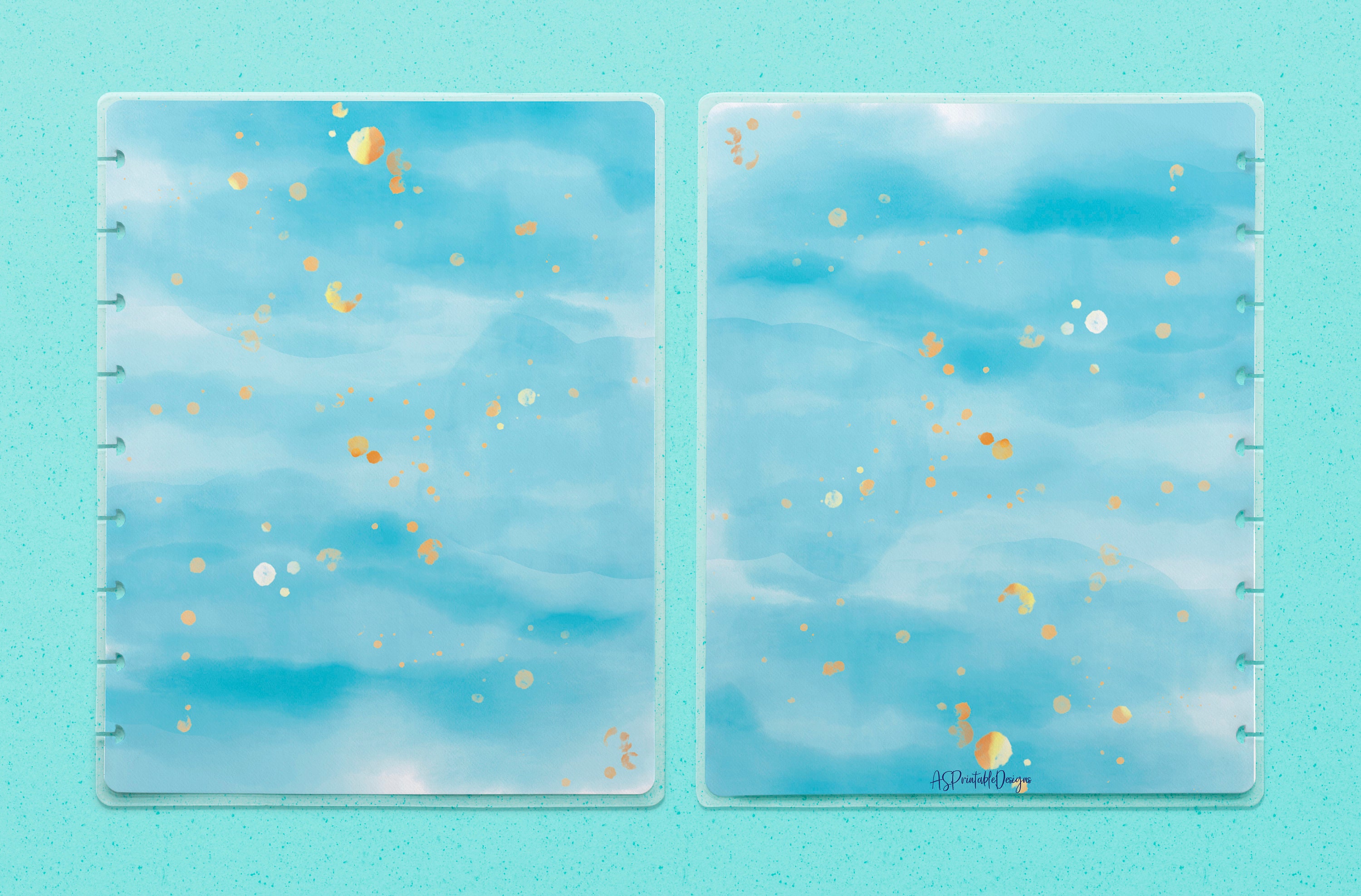 Printable Happy Planner Classic Cover for Size 7x9.25 Planners, Planner