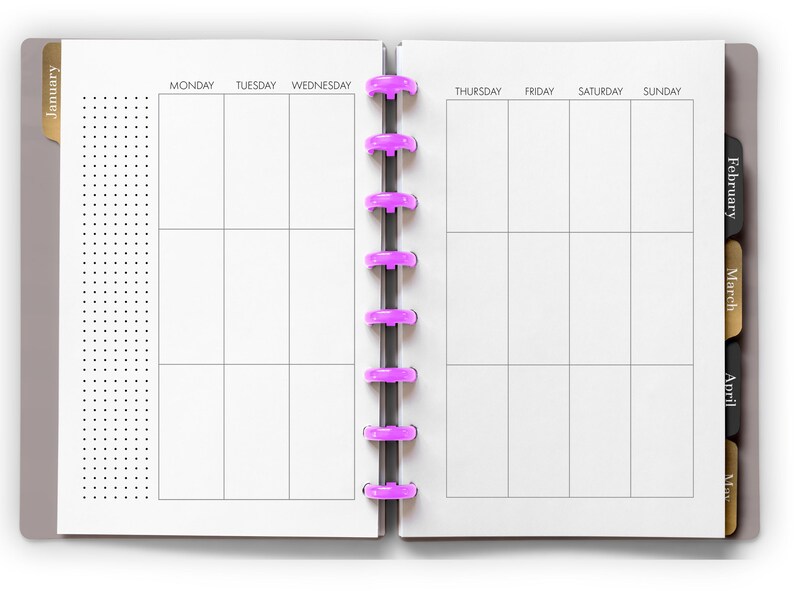 Happy Planner Mini Printable Bundle: Daily, Weekly, Monthly + - Etsy
