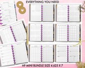 Happy Planner Mini Printable Bundle: Daily, Weekly, Monthly +