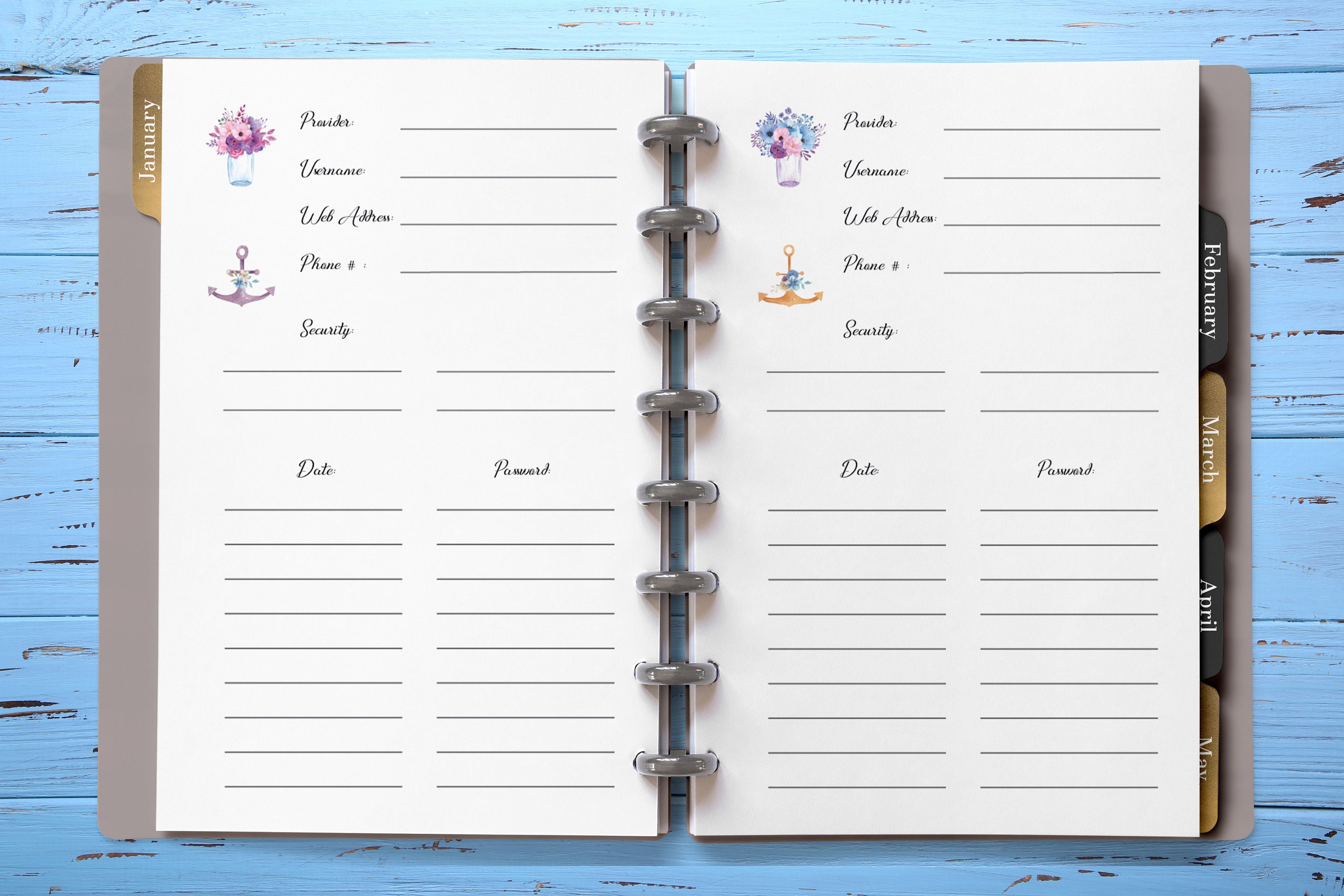 Planner Printables for the Happy Planner All 3 Sizes - Etsy