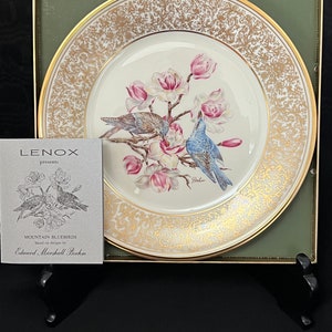 Lenox top bird plates
