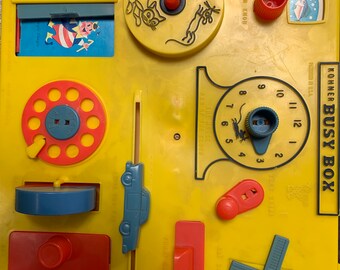 Busy Box Crib Toy Etsy