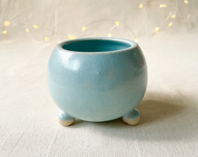 Tripod Planter, Planter With Legs, Mini Planter, Ceramic Planter With