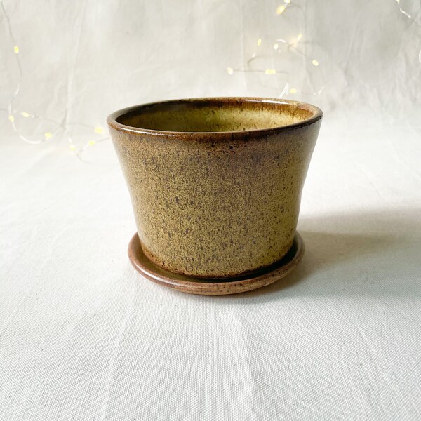 Ceramic Planter With Drainage Etsy