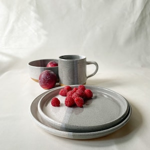 Dinnerware set, dinner plate, salad plate, bowl, mug, multicolor dinnerware, ceramic tableware, ceramic plate, ceramic bowl