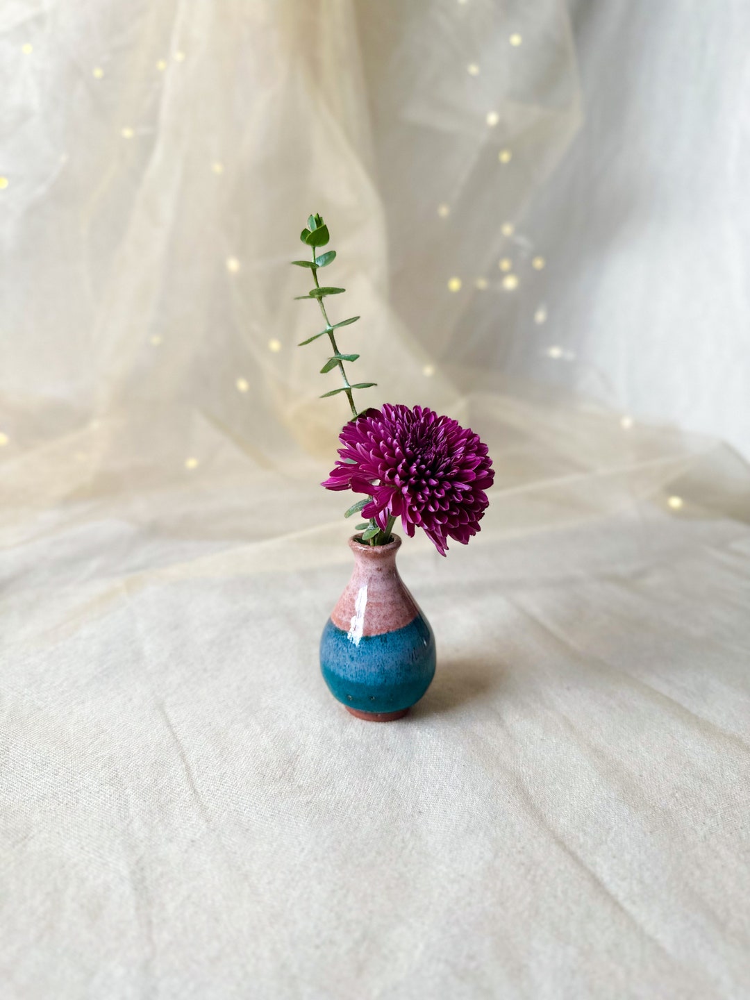 Ceramic Vase, Bud Vase, Tiny Vase, Miniature Vase, Stoneware Vase