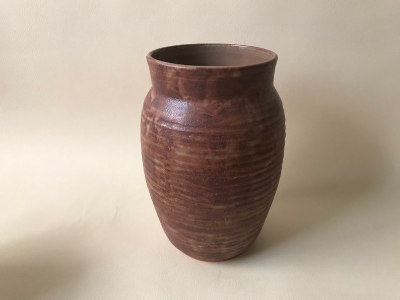 Ceramic Vase Functional Ceramics Rustic Vase Red Clay Etsy