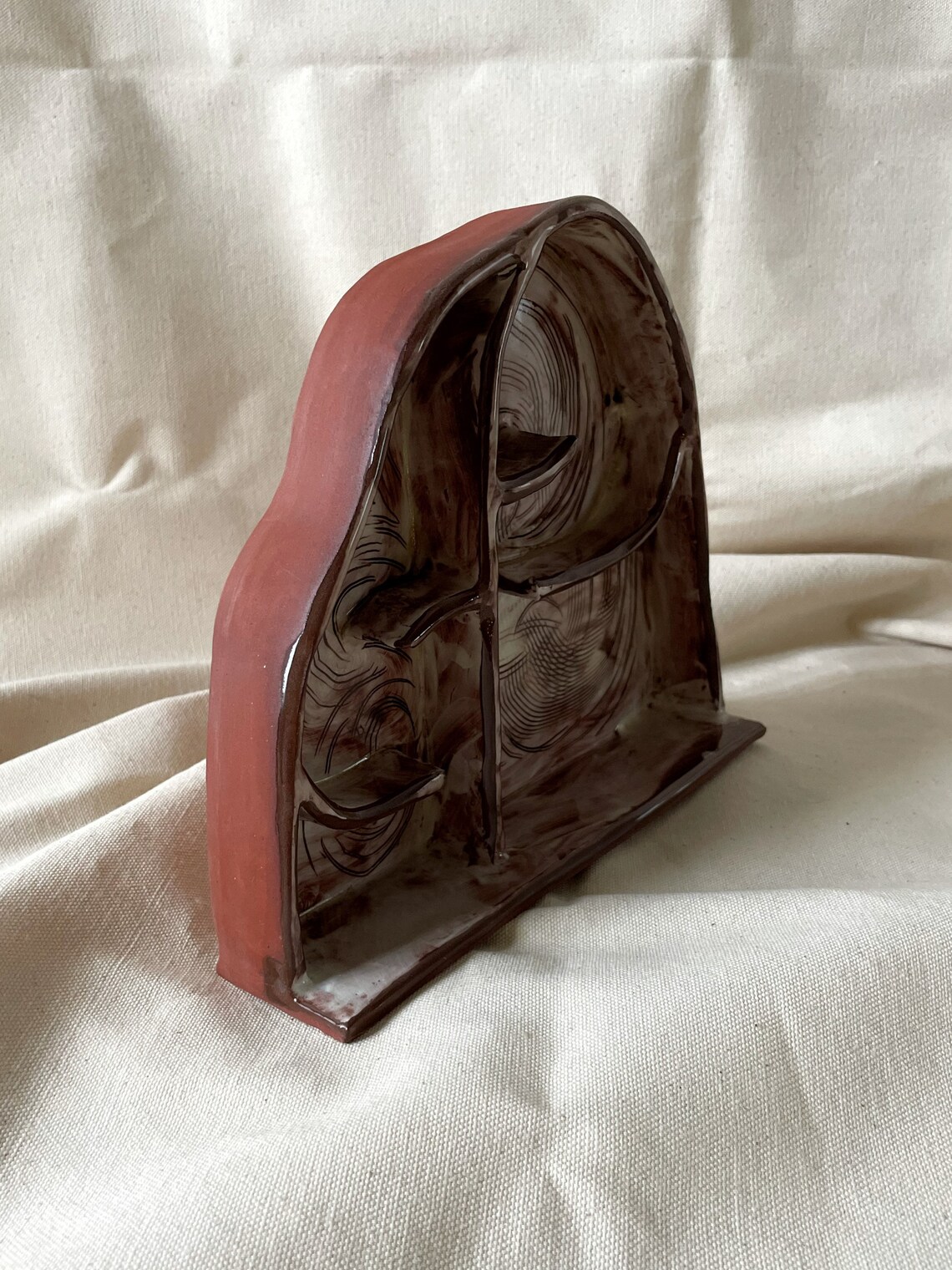 Tree of life shelf Ceramic shelf tabletop shelf small Etsy