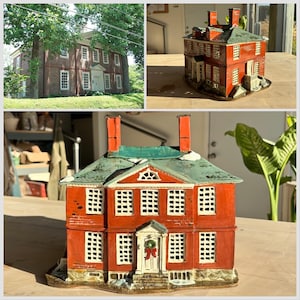 Custom House, ceramic House, personalized House model, Ceramic Tea Light Holder, Ceramic House, House model, house maquette,