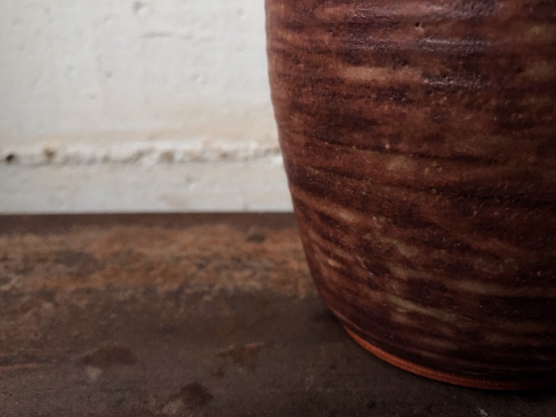 Ceramic Vase Functional Ceramics Rustic Vase Red Clay Etsy