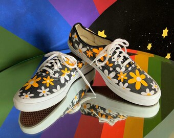 custom daisy vans