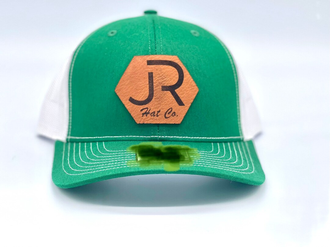 JR Hat Co. Logo Hats. Leather Patch Hats Father Son Business - Etsy