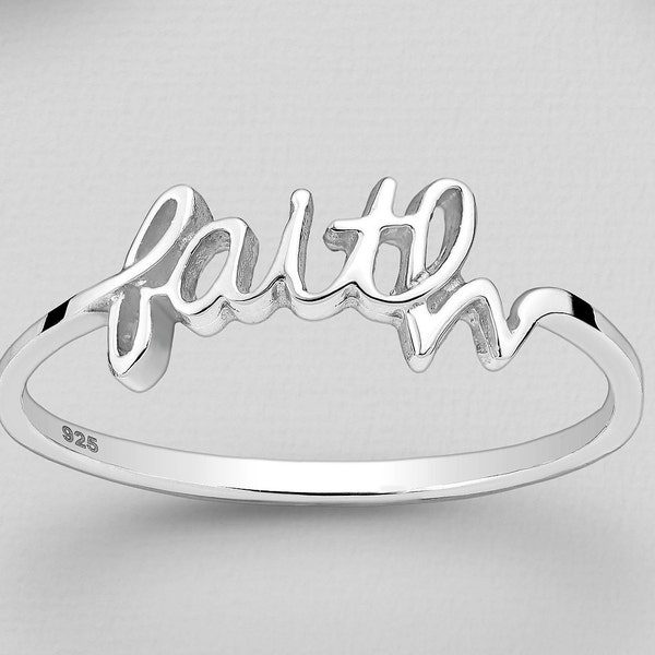 Faith Ring Etsy
