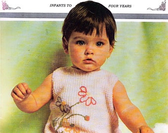 Vintage Columbia Minerva Baby Knitting Book: 30 Knit & Crochet Outfits (PDF Digital Download)