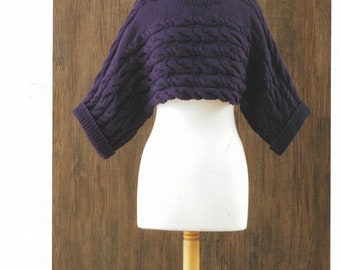 Vintage Sublime Knitting Project Instructions: Sweaters, Throw, Jacket (PDF Digital Download)