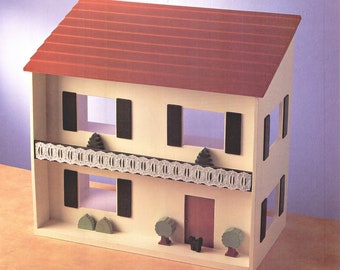 DIY Medium Density Fiberboard (MDF) Dollhouse, Miniature Furniture, Woodworking Techniques PDF Digital Downloads