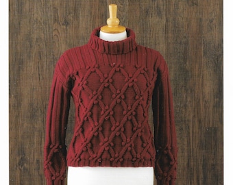 Sublime Knitting Projects: Diamond Stitch, Cable Me, Retro, Luxe (PDF Digital Download)