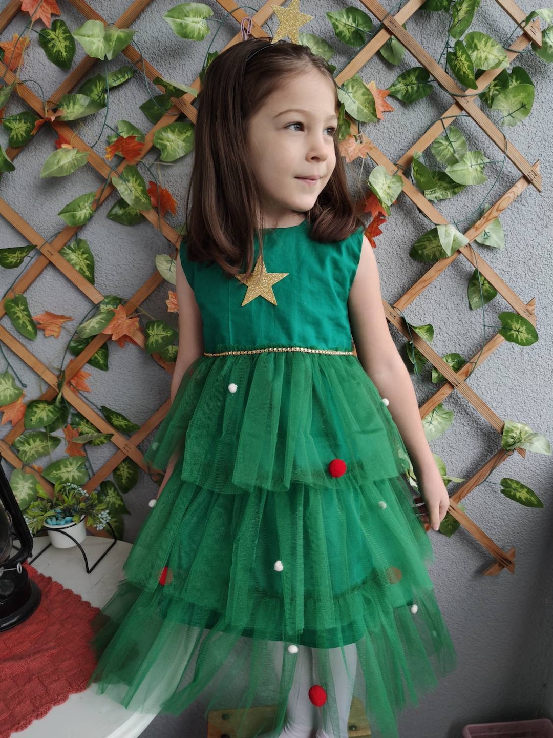 Pine Tree Costume Christmas Costume Birtday Costume Etsy