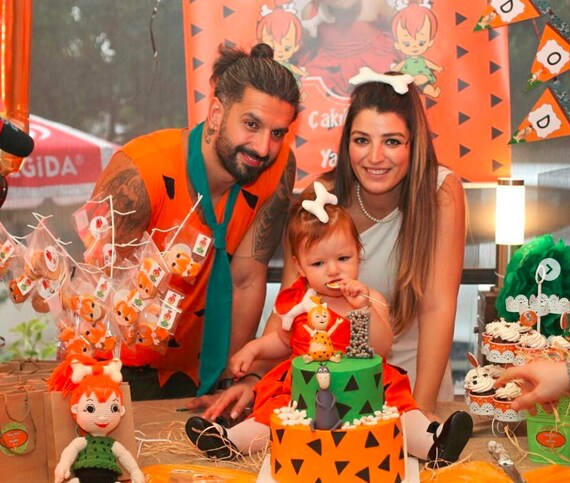 Cumpleanos El Concepto De Picapiedra El Padre De Pebbles Etsy Mexico