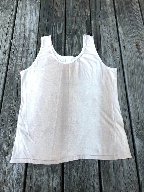 Vintage Rare Sun Faded Surf Tank Late 60s