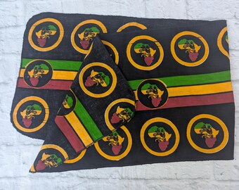 Ankara Wax Print Headband: African Art Mudcloth Design