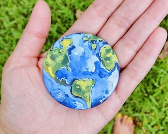 Most Beautiful Earth Button by Superlove