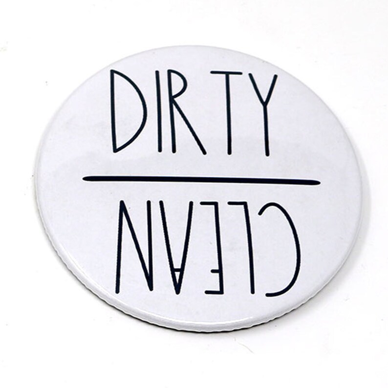 Dirty Clean Multiple Sizes Etsy