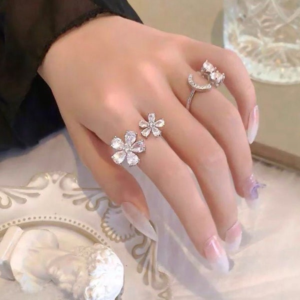 Cherry Blossom Ring Etsy