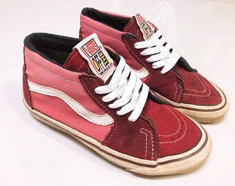 vintage vans skate shoes