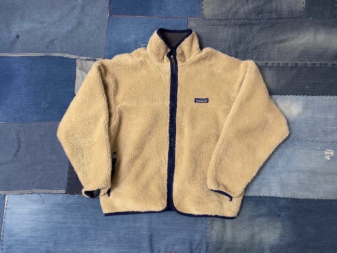 Vintage 90's Vintage Patagonia Fleece Jacket Made in USA -  Canada