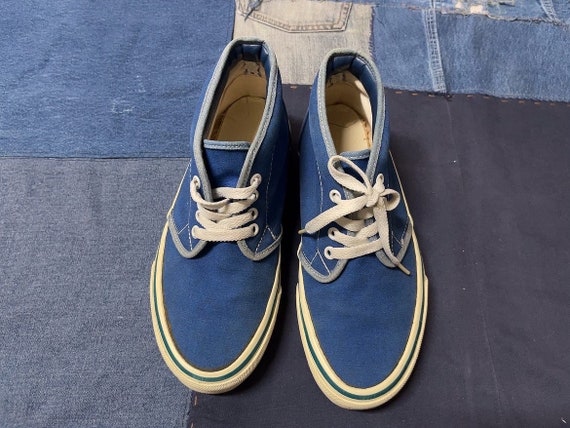 90s Vintage Vans Chukka Shoes Royal Blue Made in USA - Etsy 90s Vintage Vans Chukka Shoes Royal Blue Made in USA - Etsy