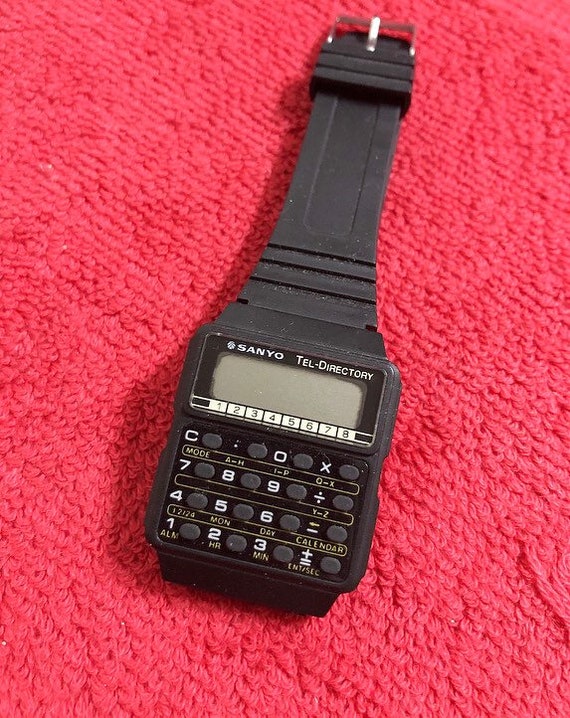 sanyo calculator watch