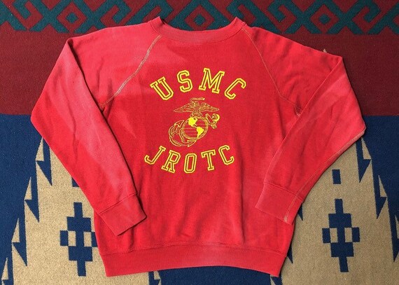 Vintage 70s USMC faded sweatshirt