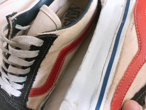 Vintage Vans viejo estilo skool 36 hecho en EE.UU. super raro | Etsy