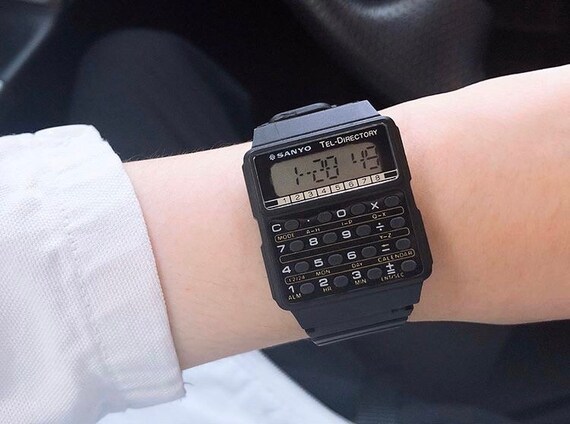 sanyo calculator watch