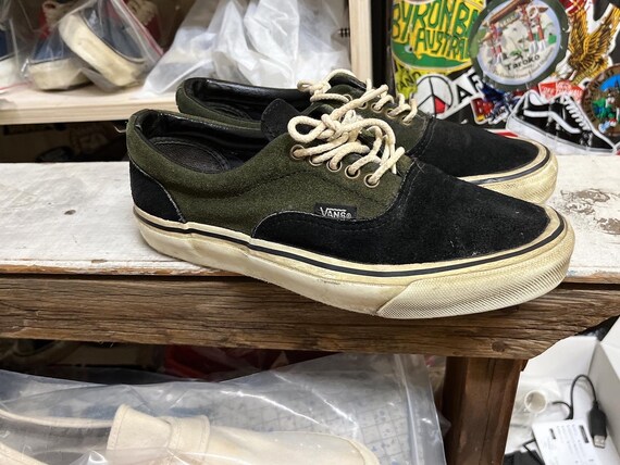 90s Vintage Vans Shoes Made in USA - Etsy