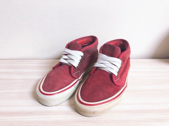 red vans size 6