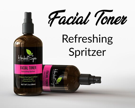 Witch Hazel Toner Peppermint Refreshing Spritzer Focus Etsy